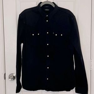 ALL SAINTS • Western Button Down